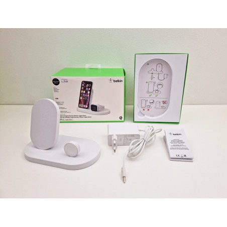 Alimentatore Belkin 2 in 1 Wireless per Apple Watch e iPhone