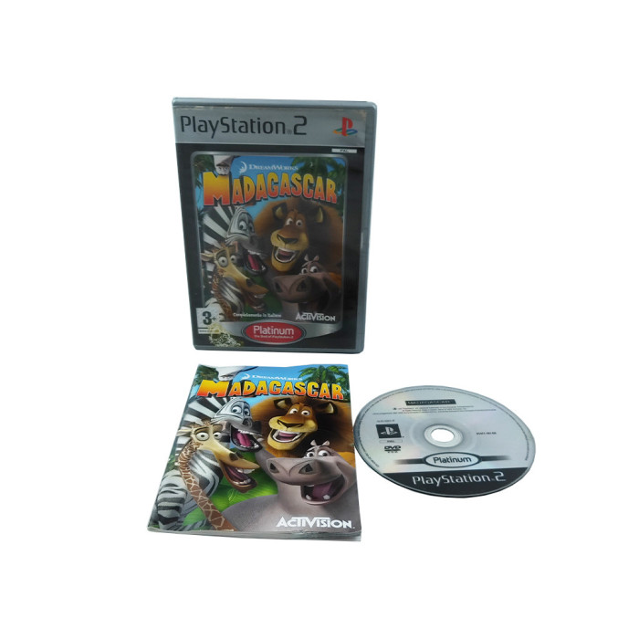 Gioco Sony Playstation PS2 - Madagascar Dreamworks SLES-53227P PLT