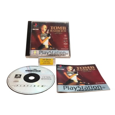 Gioco Sony Playstation PS1 - Tomb Raider II Starring Lara Croft SLES-00718