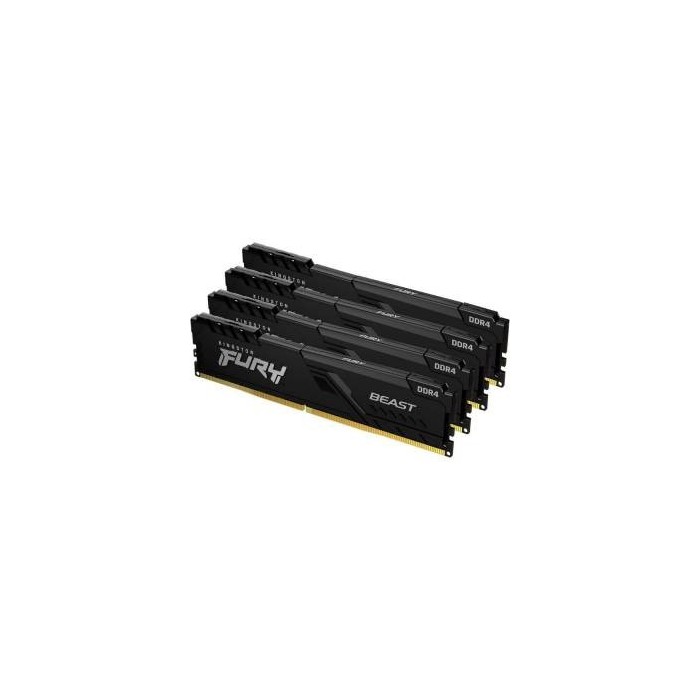 Kingston Fury Beast 64GB Kit 4x16GB DDR4 3200MHz CL16