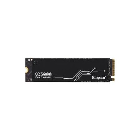 Kingston KC3000 SSD 512GB M.2 NVMe 7000/3900 MB/s PCi Ex 4.0 - SKC3000S/512G