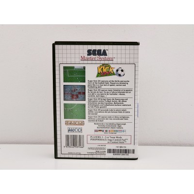 Gioco Sega Master System - Super Kick Off completo di cover e libretto