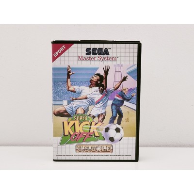 Gioco Sega Master System - Super Kick Off completo di cover e libretto