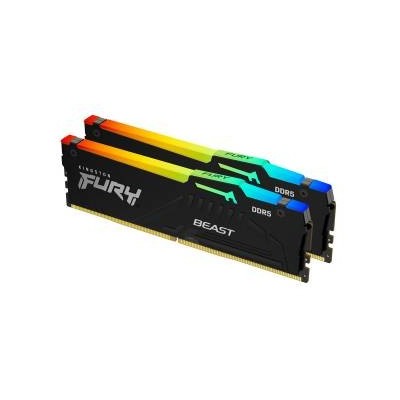 Kingston Fury Beast RGB 32GB Kit 2x16GB DDR5 6000Mhz CL40