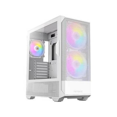 Antec NX416L ARGB White Midi Tower No-Power ATX/ITX/mATX Bianco