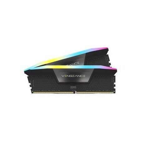 Corsair CMH32GX5M2B6000Z30K Vengeance RGB 32GB Kit 2x16GB DDR5 6000MHz CL30 - Memorie RAM