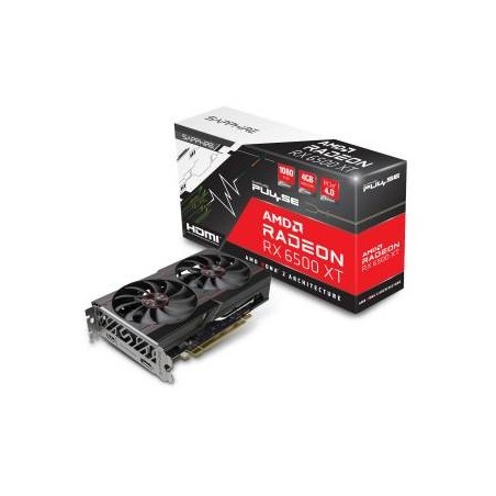 Sapphire Radeon RX 6500 XT Pulse 4GB GDDR6 HDMI/DP PCi Ex 4.0 16x - 11314-01-20G Scheda Video