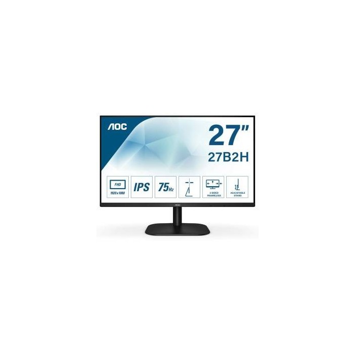 AOC 27B2H 27" IPS 75Hz FullHD 7ms VGA/HDMI