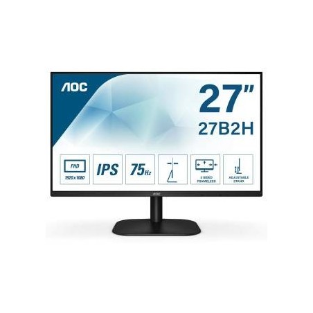 AOC 27B2H 27" IPS 75Hz FullHD 7ms VGA/HDMI