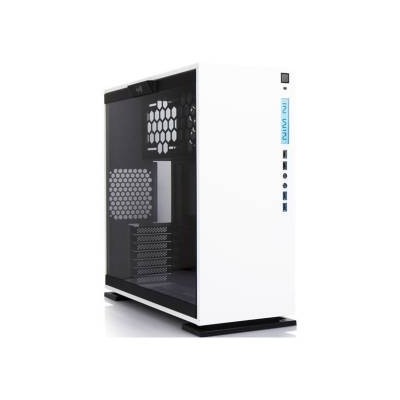 In Win 303 WHITE Middle Tower Paratia laterale vetro temperato - Bianco No-Power mATX/miniITX/ATX