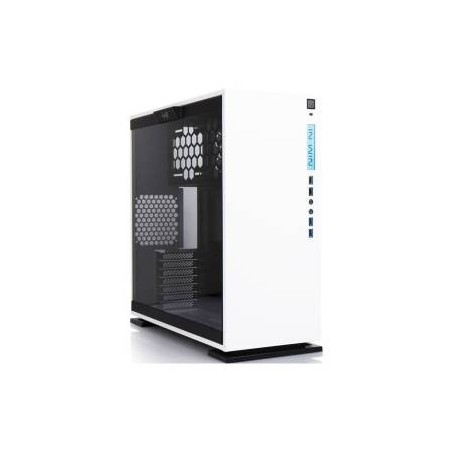 In Win 303 WHITE Middle Tower Paratia laterale vetro temperato - Bianco No-Power mATX/miniITX/ATX