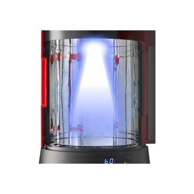 XYZ UV Curing Chamber Nero/Rosso