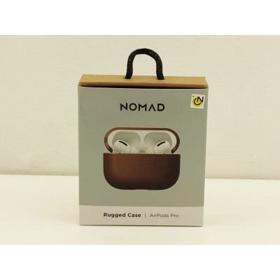 Cover NOMAND Rugged Case Rustic-Brown Leather AirPods Pro