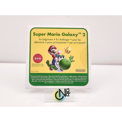 Nintendo Wii Bonus Super Mario Galaxy 2 DVD per principianti NO GIOCO