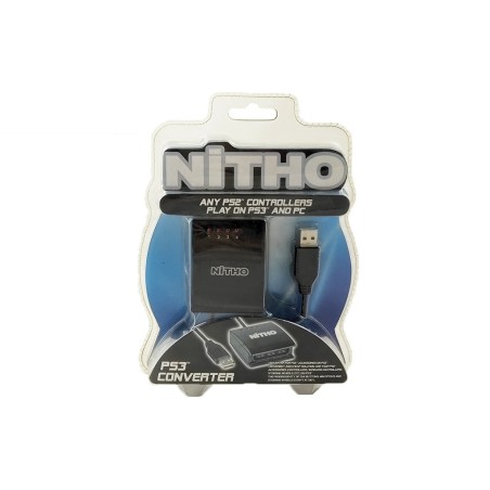 Nitho adattatore accessori PS2 per PS3 o PC - Sigillato