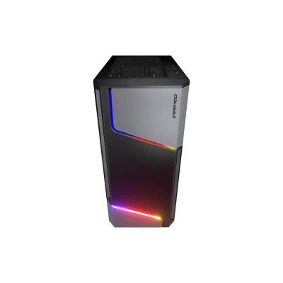 Cougar MX360 RGB Middle Tower No-Power Vetro Temperato minITX/mATX/ATX Nero/Grigio