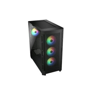 Cougar Airface PRO RGB Mid Tower No-Power Vetro Temperato minITX/mATX/ATX/E-ATX Nero