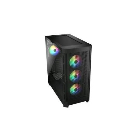 Cougar Airface PRO RGB Mid Tower No-Power Vetro Temperato minITX/mATX/ATX/E-ATX Nero