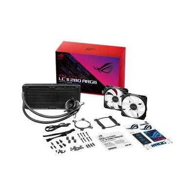 Asus ROG Strix LC II 280 ARGB CPU Liquid Cooler Intel 1700/1200/2066 AMD AM4/TR4