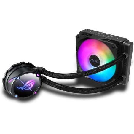 Asus ROG Strix LC II 120 ARGB CPU Liquid Cooler Intel 1200/1700/2066 AMD AM4/TR4 - 90RC00D1-M0UAY0 Dissipatore CPU