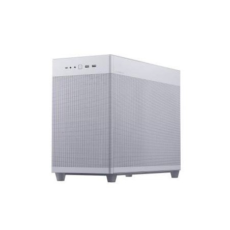 Asus Prime AP201 Mini Tower Vetro Temperato No-Power minITX/mATX Bianco