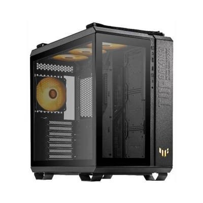 Asus TUF Gaming GT502 Plus ARGB Black Middle Tower Vetro Temperato No-power Mini-ITX/mATX/ATX