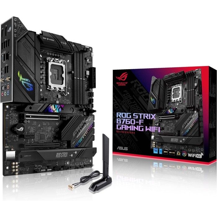 Asus Rog Strix B760-F Gaming WiFi INTEL B760 4*DDR5 3*M.2 4*SataIII sk1700 HDMI/Displayport ATX