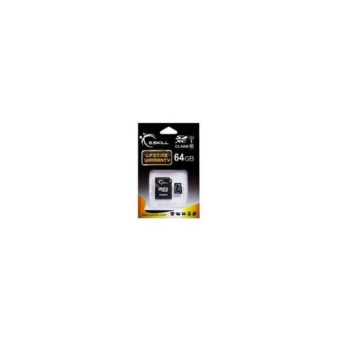 G.Skill micro SDXC C10 64GB con adattatore