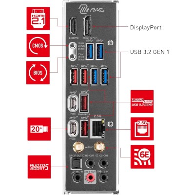 MSI MAG Z790 Tomahawk Wi-Fi Intel Z790 4*DDR4 4*M.2 6*SataIII sk1700 HDMI/DP ATX