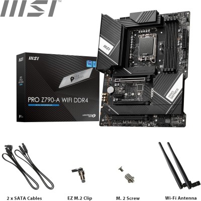 MSI Pro Z790-A Wi-Fi Intel Z790 4*DDR4 4*M.2 6*SataIII sk1700 HDMI/DP ATX