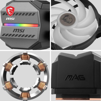 MSI MAG CoreLiquid M240 ARGB CPU Liquid Cooler Intel 1851/1700/1200 AMD AM4/AM5