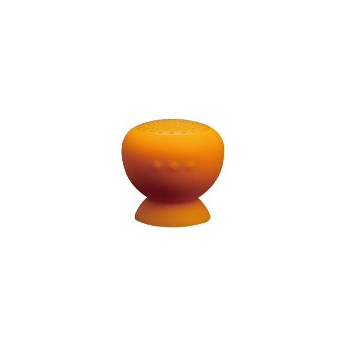 Start MUSHROOM Speaker Bluetooth con Microfono Ventosa Portatile ARANCIO