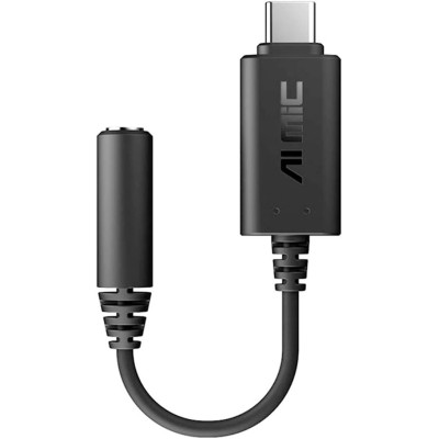 Asus AI Noise-Canceling Mic Adattatore Type-C to jack 3.5mm Nero