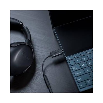 Asus AI Noise-Canceling Mic Adattatore Type-C to jack 3.5mm Nero