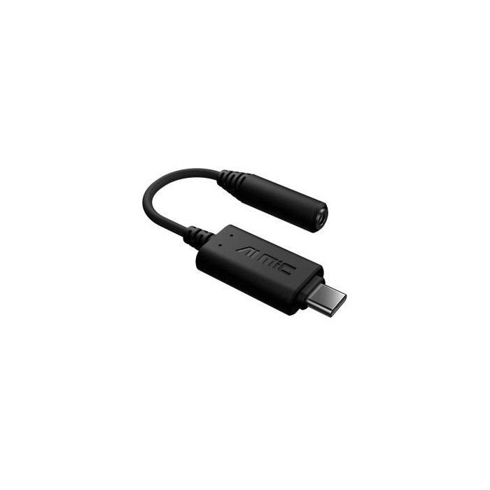 Asus AI Noise-Canceling Mic Adattatore Type-C to jack 3.5mm Nero