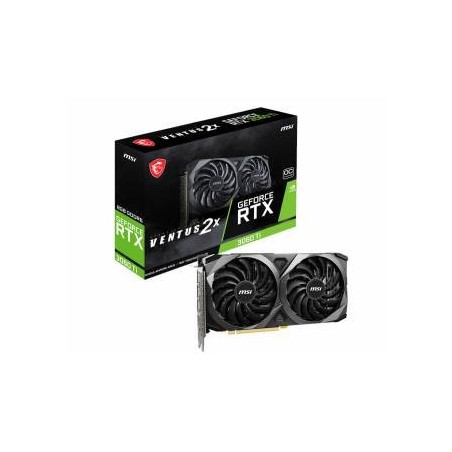 MSI GeForce RTX 3060 Ti Ventus 2X OC 8GB GDDR6 HDMI/3*DP PCi Ex 4.0 16x