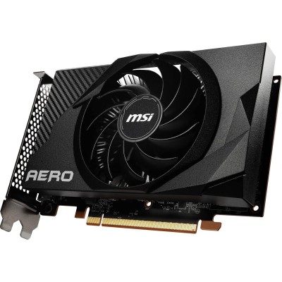 MSI Radeon RX 6400 Aero ITX 4GB GDDR6 HDMI/DP PCi Ex 4.0 16x 