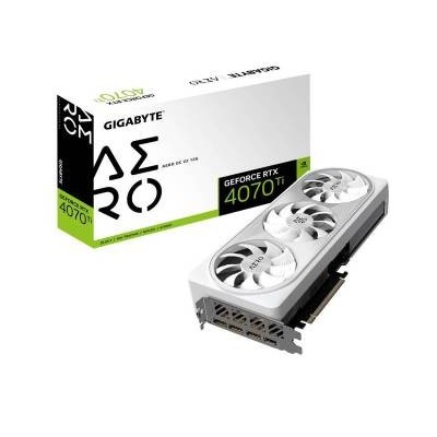 Gigabyte GeForce RTX 4070 Ti AERO OC V2 12G GDDR6 DLSS 3 HDMI/3*DP PCi Ex 4.0 16x