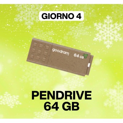 Pendrive GoodRAM 64GB UME3 GREEN USB 3.0 - retail blister