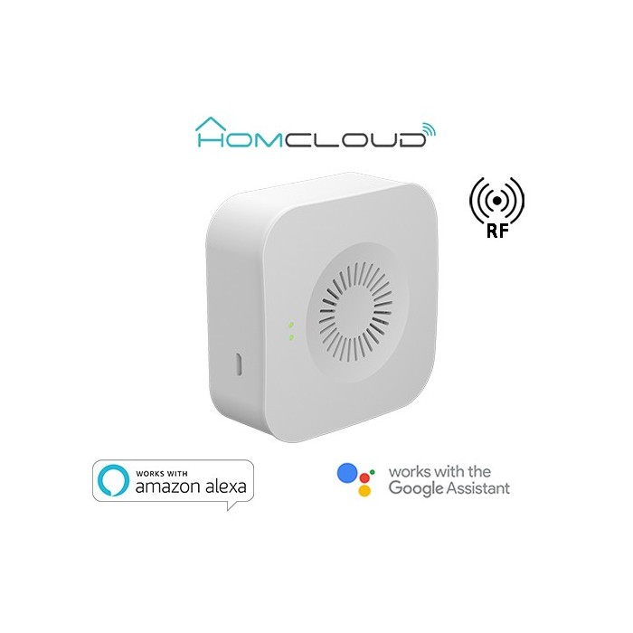 Homcloud - Jingle 2 - Campanello senza fili a pile/alimentazione RF