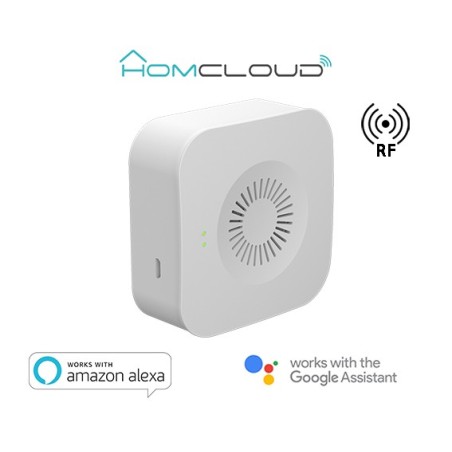 Homcloud - Jingle 2 - Campanello senza fili a pile/alimentazione RF