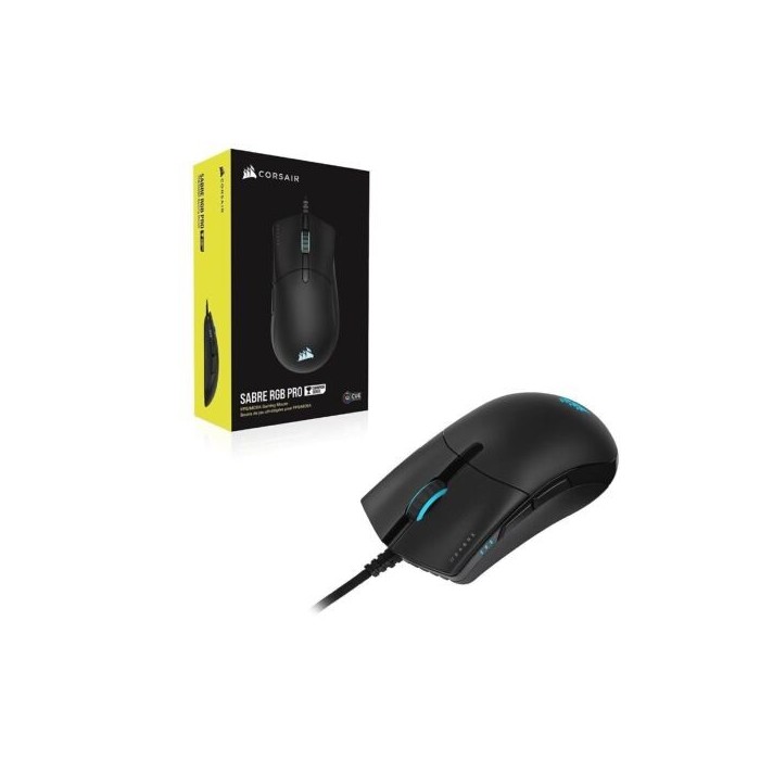 Corsair Sabre Pro RGB Mouse Ottico 18000DPI 6 tasti USB