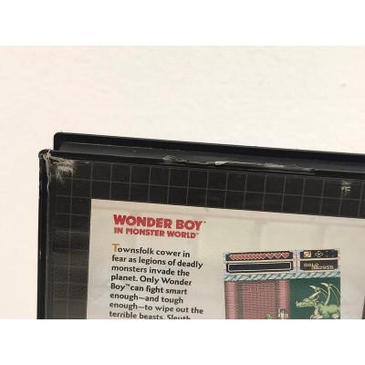 Gioco Sega Mega Drive - Wonder Boy in Monster World completo di cover e libretto