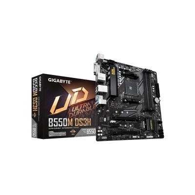 Gigabyte B550M DS3H AMD B550 4*DDR4 2*M.2 4*SataIII skAM4 DVI/HDMI mATX