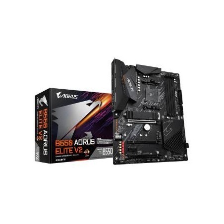 Gigabyte B550 Aorus Elite V2 AMD B550 4*DDR4 2*M.2 4*SataIII skAM4 HDMI/DP ATX