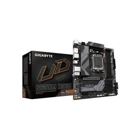 Gigabyte B650M DS3H AMD B650 4*DDR5 2*M.2 4*SataIII skAM5 HDMI/DP mATX