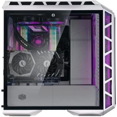 Cooler Master MasterCase H500P Mesh ARGB Middle Tower Vetro Temperato No-Power MinITX/mATX/ATX/E-ATX Bianco