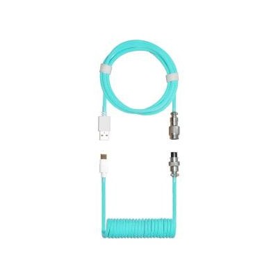 Cooler Master Coiled Keyboard Cable Cyan