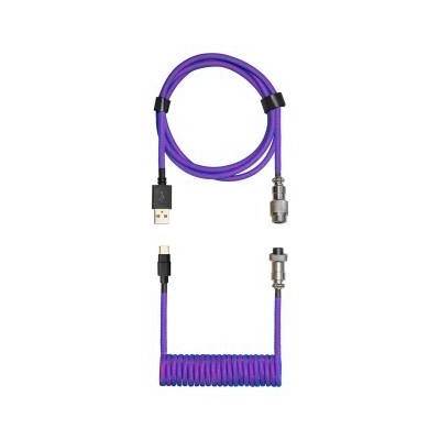 Cooler Master Coiled Keyboard Cable Blue Purple