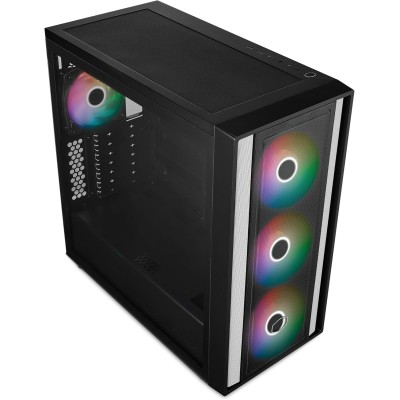 Cooler Master Masterbox 600 BTF ARGB Black Middle Tower Vetro Temperato No-Power Mini-ITX/mATX/ATX/E-ATX